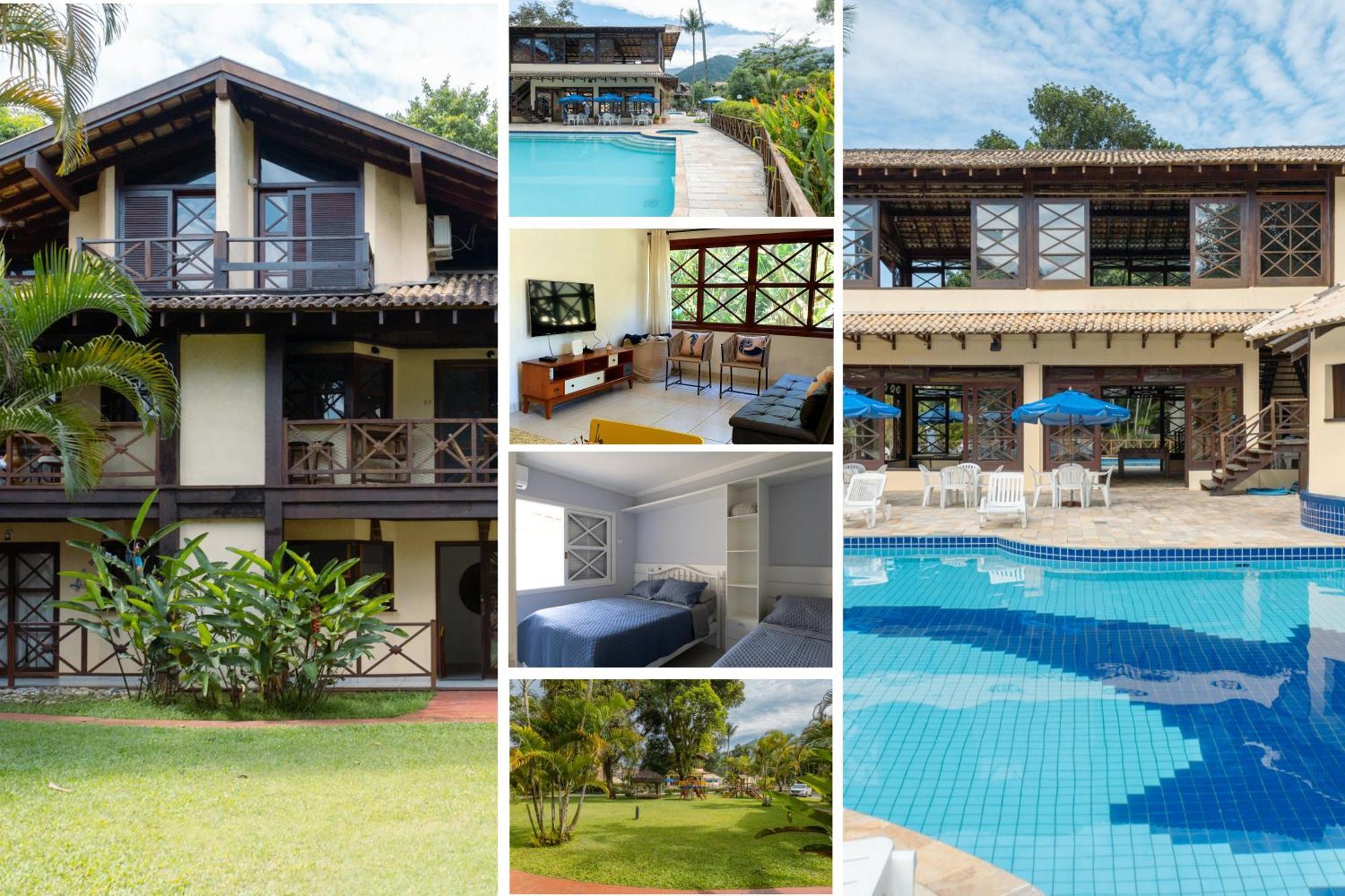 Flats De 1 E 2 Dorm A 50M Da Praia Maresias - Cond Lazer Completo Экстерьер фото